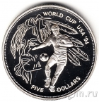 Барбадос 5 долларов 1994 Чемпионат мира по футболу