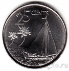 Багамские о-ва 25 центов 2007 Лодка