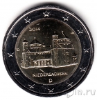 Германия 2 евро 2014 Нижняя Саксония (D)