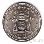 Белиз 1 доллар 1975 Попугай