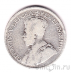 Канада 25 центов 1917