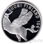 Финляндия 10 евро 2014 Туве Янссон