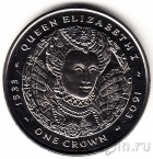 Фолклендские острова 1 крона 2007 Королева Елизавета