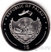 Палау 1 доллар 2011 Рыба мандаринка