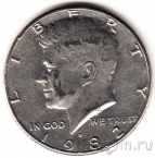 США 1/2 доллара 1982 (D)