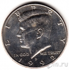 США 1/2 доллара 1992 (D)
