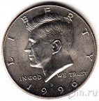 США 1/2 доллара 1996 (D)