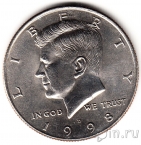 США 1/2 доллара 1998 (D)