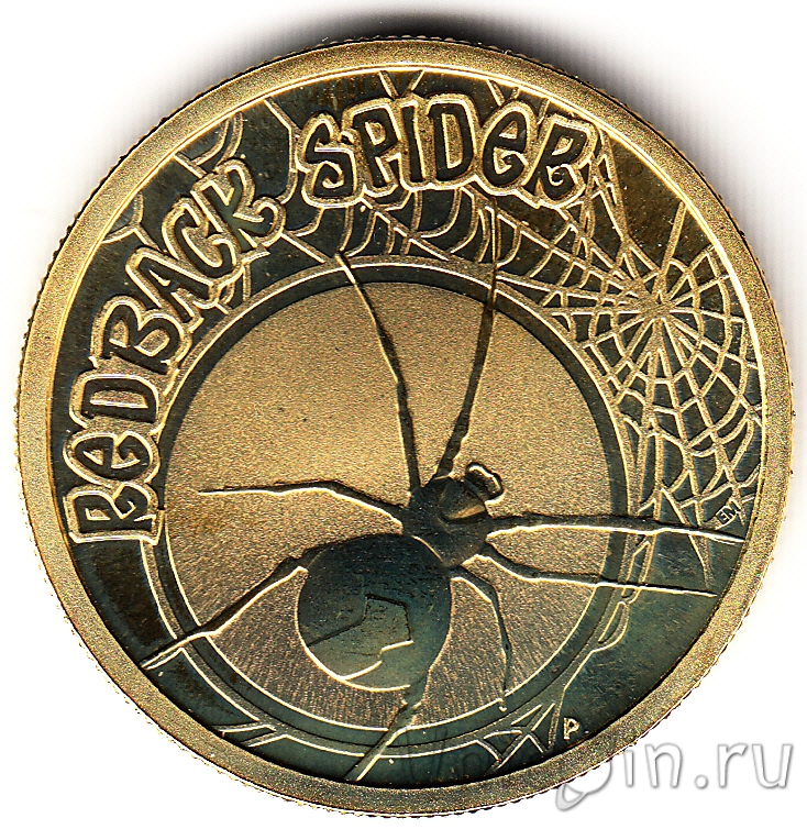 Австралия 1 доллар 2010 Паук. Интернет-магазин монет UniCoin