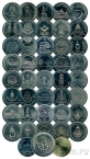 Таиланд набор 41 монета 2 бата