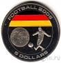 Либерия 5 долларов 2005 Футбол