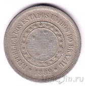 Бразилия 100 реалов 1889