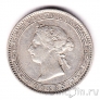 Цейлон 25 центов 1895