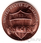 США 1 цент 2010 Щит (P)