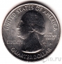 США 25 центов 2011 Vicksburg (цветная)