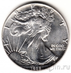 США 1 доллар 1988 Шагающая свобода