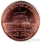 США 1 цент 2009 Президенство Линкольна (D)