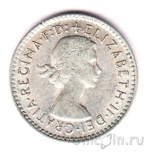 Австралия 3 пенса 1955