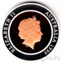 Австралия 10 долларов 1999 Прошлое Монета серебряная.