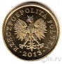 Польша 5 грошей 2013