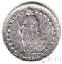 Швейцария 1/2 франка 1942