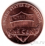 США 1 цент 2014 Щит (P)