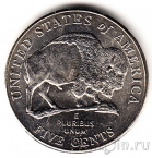 США 5 центов 2005 Бизон (цветная)