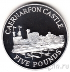 Гернси 5 фунтов 1997 Замок Карнарвон
