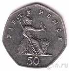 Великобритания 50 пенсов 2005