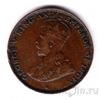 Гонконг 1 цент 1933