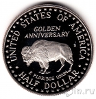 США 1/2 доллара 1991 Маунт Рашмор (Proof)