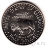 США 1/2 доллара 1991 Маунт Рашмор (UNC)