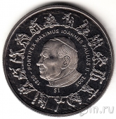 Сьерра-Леоне 1 доллар 2005 Иоанн Павел II