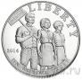 США 1 доллар 2014 Закон о гражданских правах (UNC)