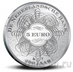 Нидерланды 5 евро 2014 200 лет банку