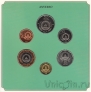 Кабо-Верде набор 6 монет 1994 Растения (в буклете)