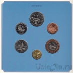 Кабо-Верде набор 6 монет 1994 Птицы (в буклете)