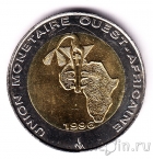 Западноафриканские штаты 250 франков 1996