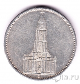 Германия 5 марок 1934 Кирха (J)