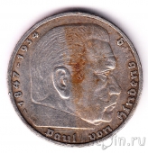 Германия 5 марок 1936 Гинденбург (A)