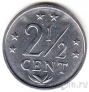 Нидерландские Антиллы 2 1/2 цента 1981