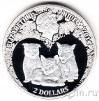 Ниуэ 2 доллара 2014 Западно-Сибирская лайка