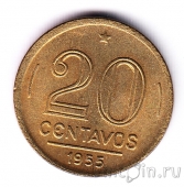 Бразилия 20 сентаво 1955