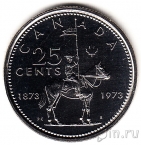 Канада 25 центов 1973 Конная полиция