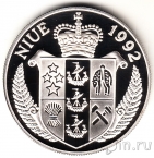Ниуэ 10 долларов 1992 Корабль