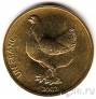ДР Конго 1 франк 2002 Курица