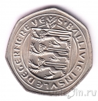 Гернси 50 новых пенсов 1969