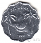 Анжуан 5 франков 2008