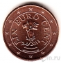 Австрия 1 евроцент 2013