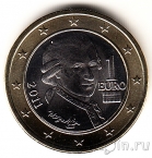 Австрия 1 евро 2011
